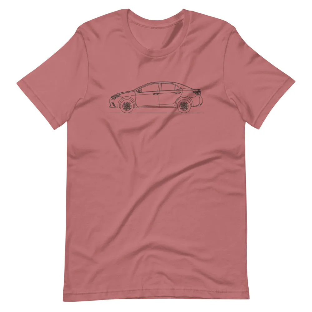 Toyota Corolla E170 silhouette T-shirt