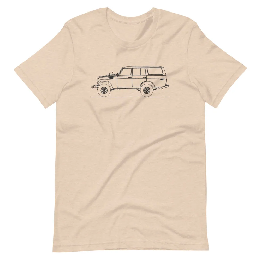 Toyota Land Cruiser J50 silhouette T-shirt