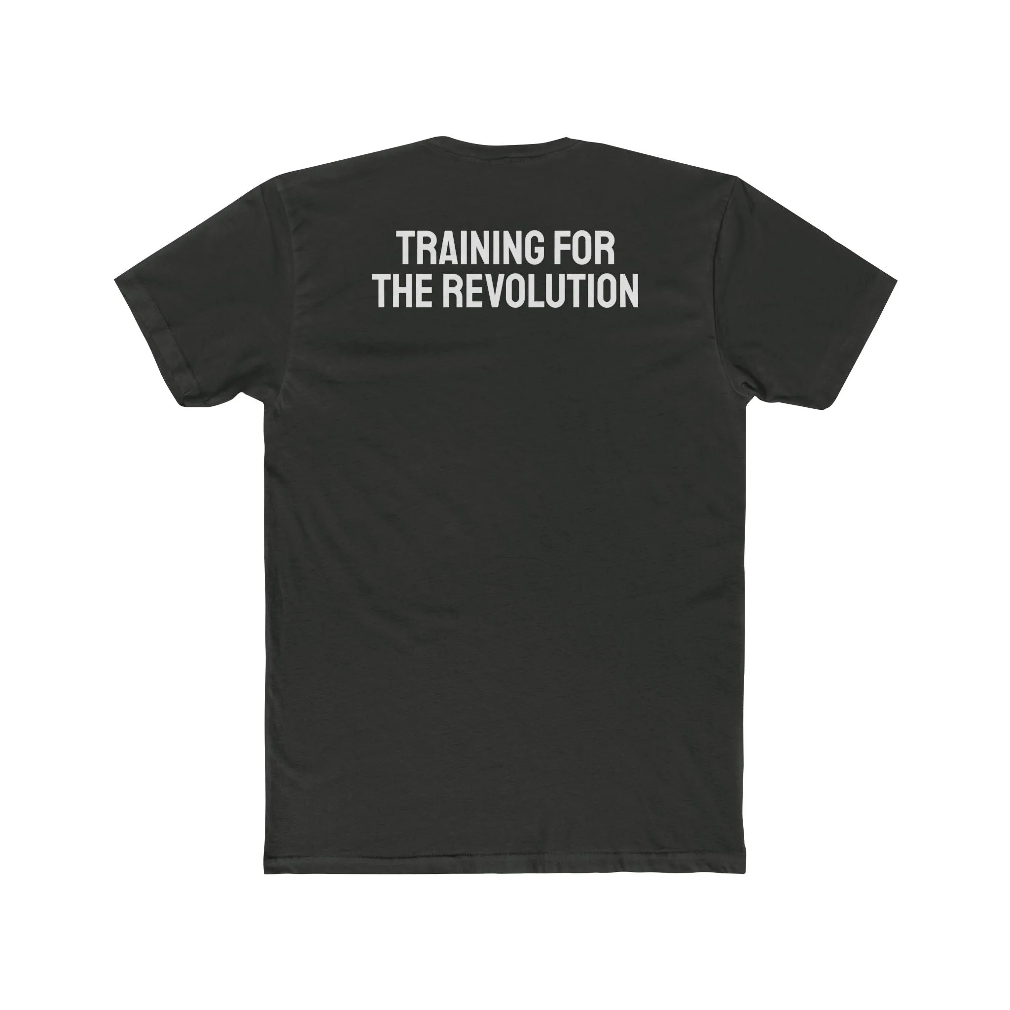 Training For The Revolution - Unisex Cotton Crew Tee