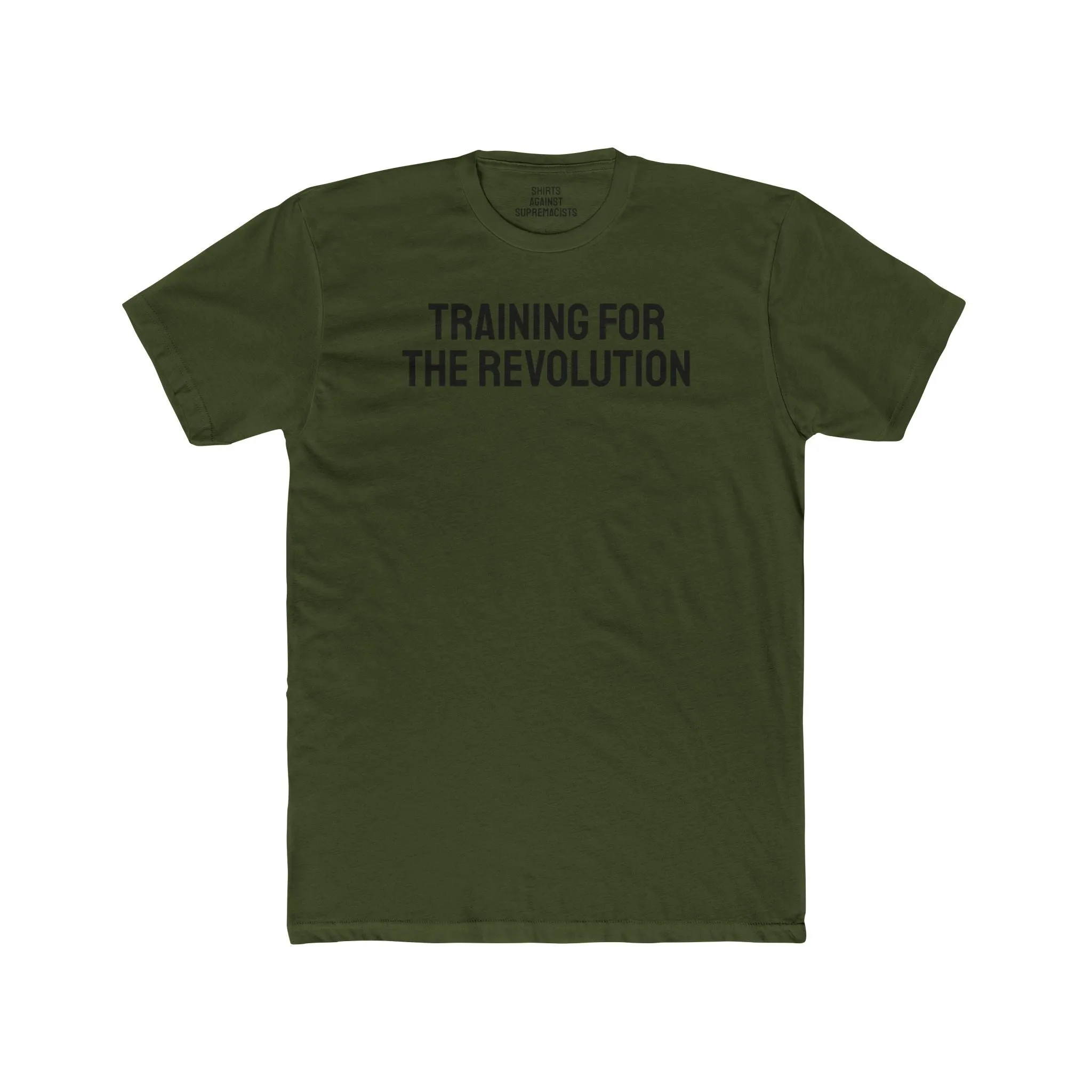 Training For The Revolution - Unisex Cotton Crew Tee