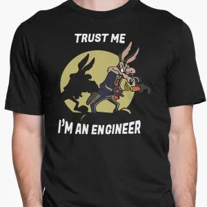 Trust The Engineer Round-Neck Unisex-T-Shirt