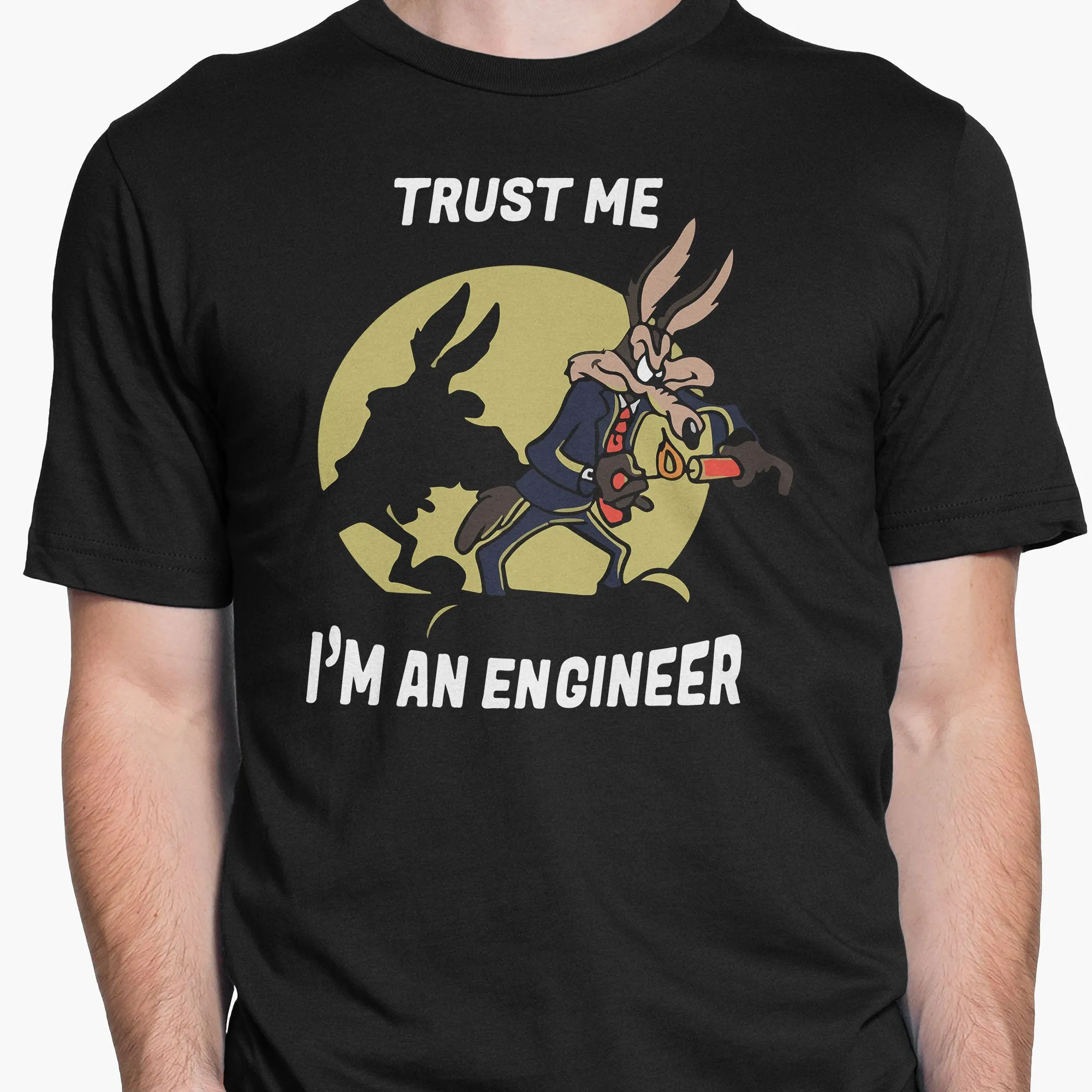 Trust The Engineer Round-Neck Unisex-T-Shirt