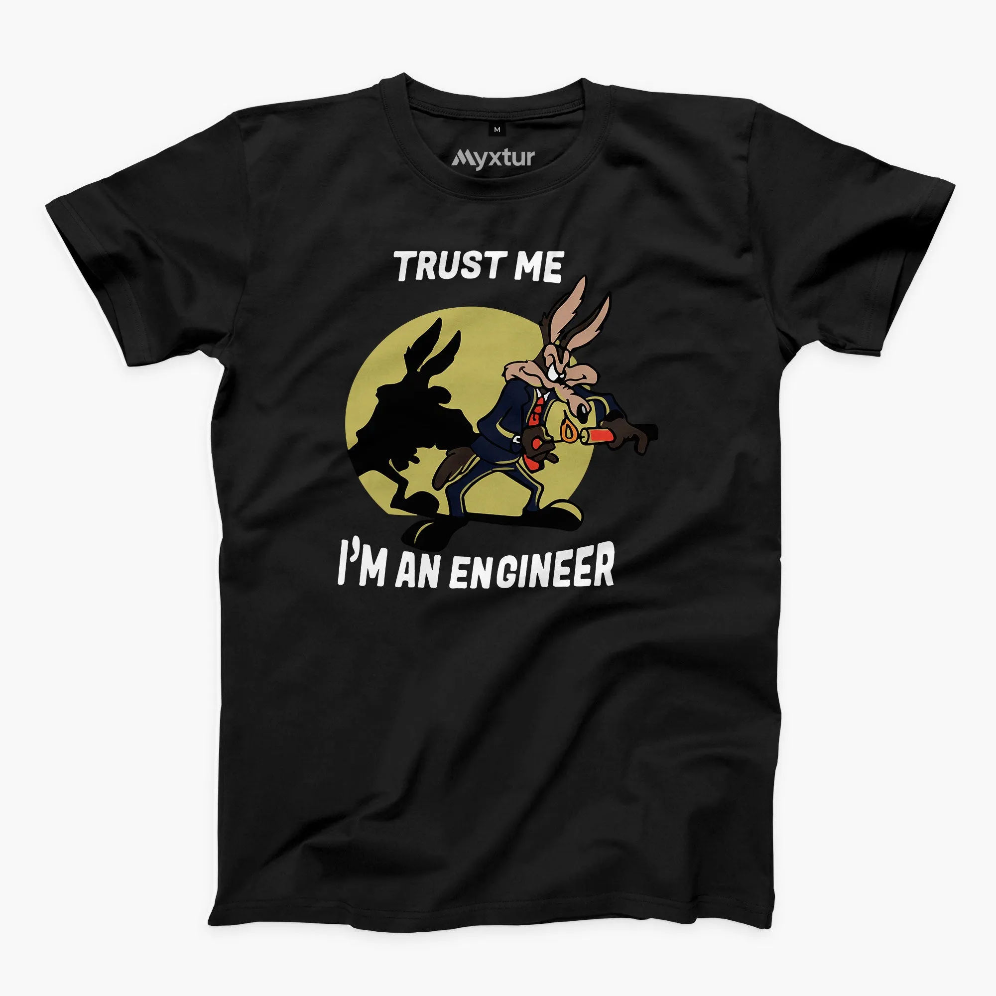 Trust The Engineer Round-Neck Unisex-T-Shirt