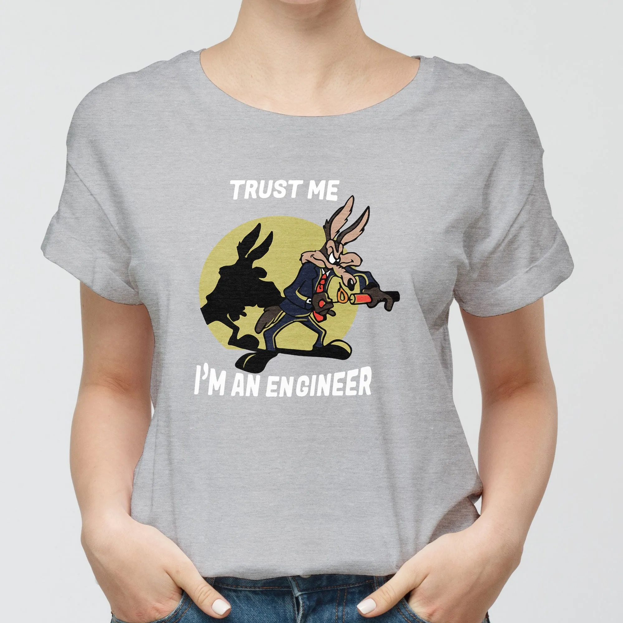 Trust The Engineer Round-Neck Unisex-T-Shirt