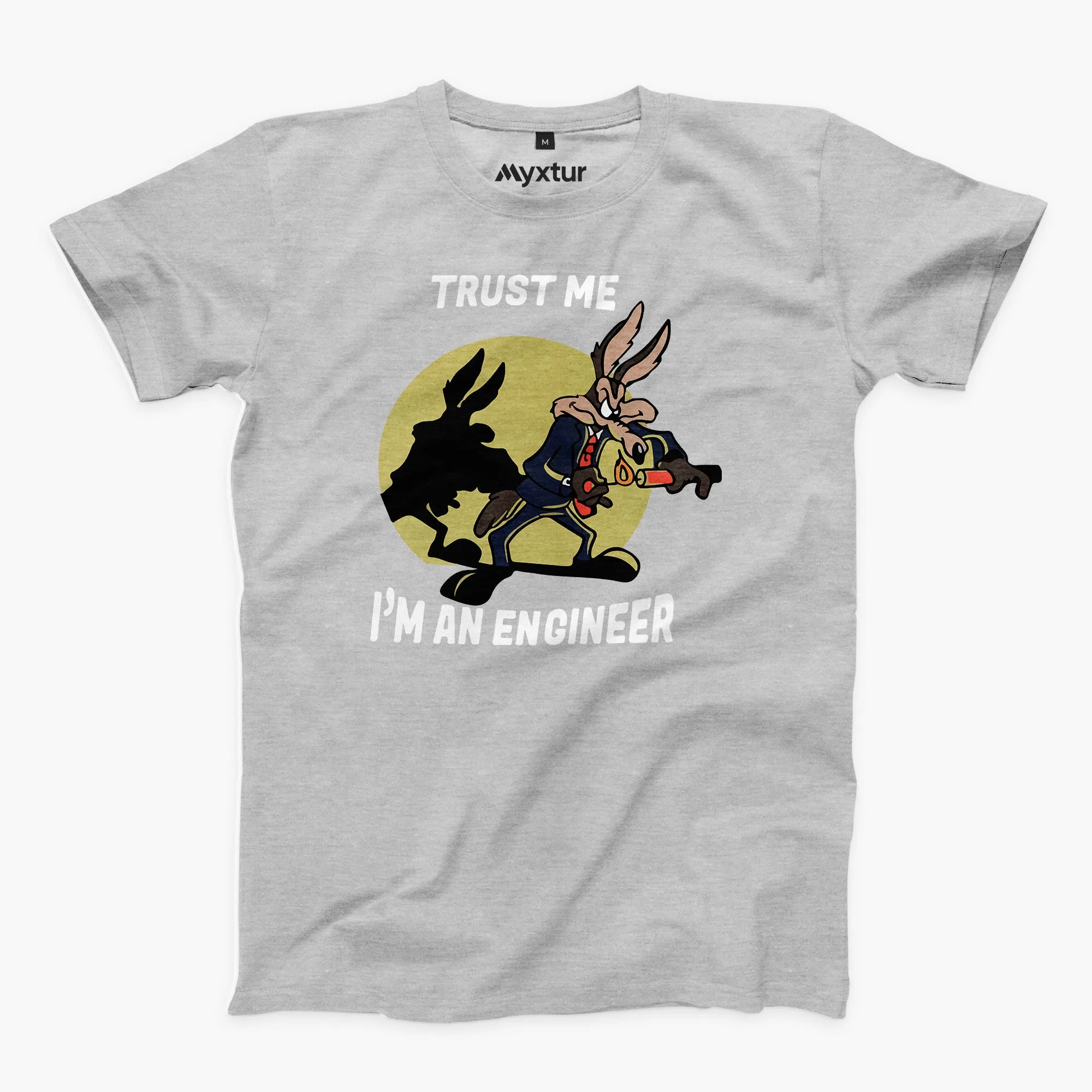Trust The Engineer Round-Neck Unisex-T-Shirt