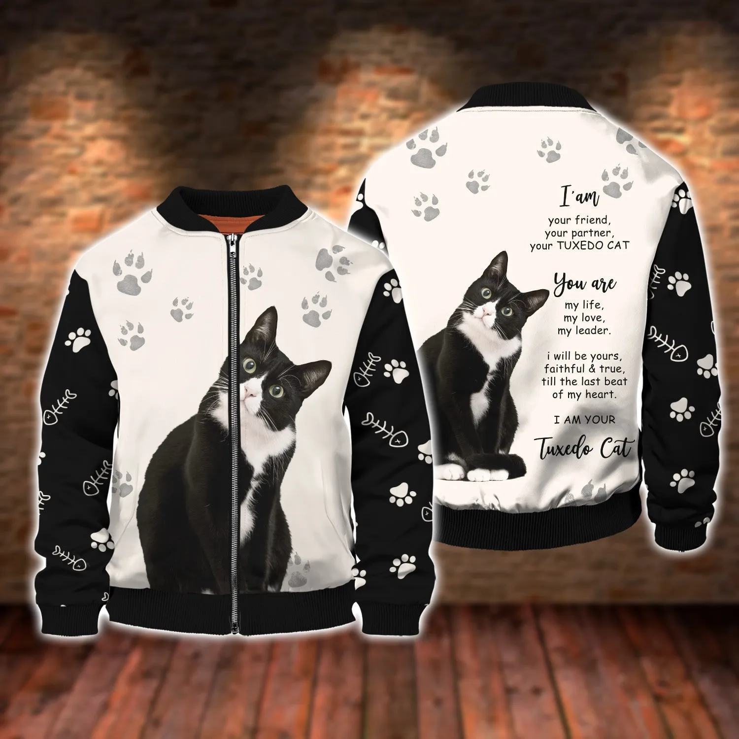 Tuxedo Cats 3D Shirts Design Hoodie T Shirt