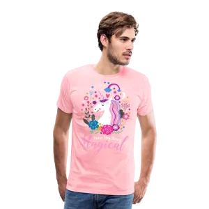 Unicorn Never Stop Being Magical Men's Premium T-Shirt (CK1519)