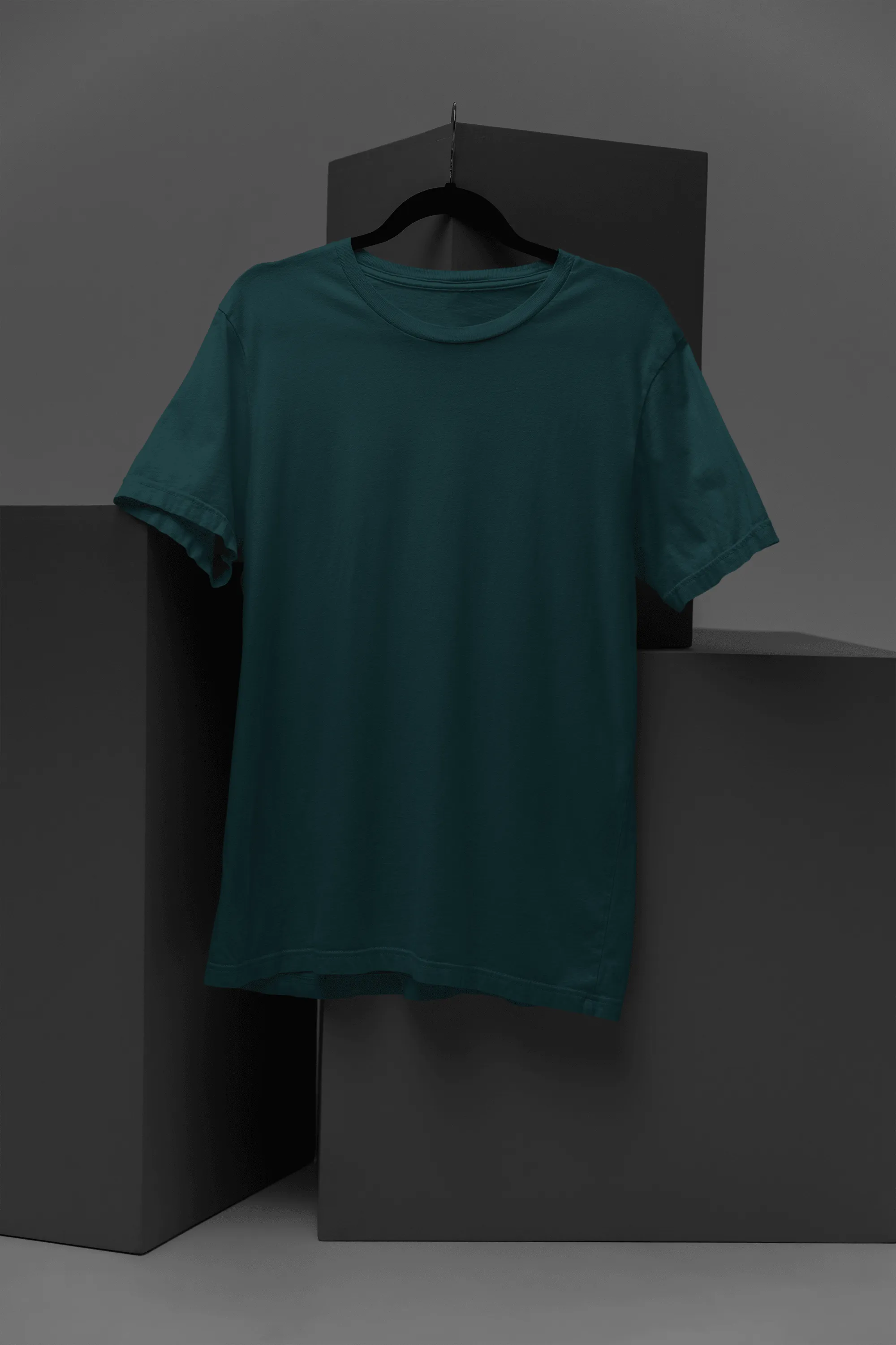 Unisex Cotton Plus Size Crew Neck T-shirts - Unit 2