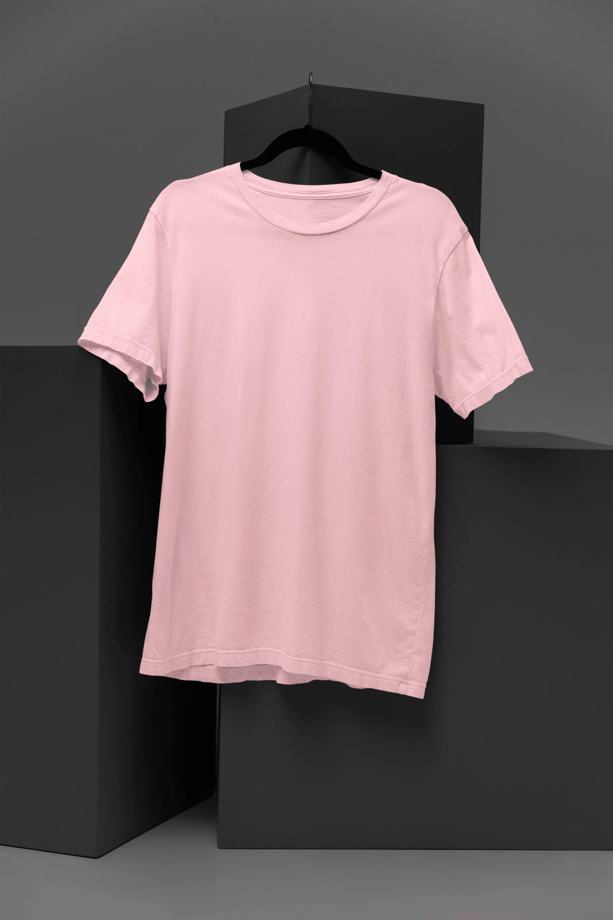 Unisex Cotton Plus Size Crew Neck T-shirts - Unit 2
