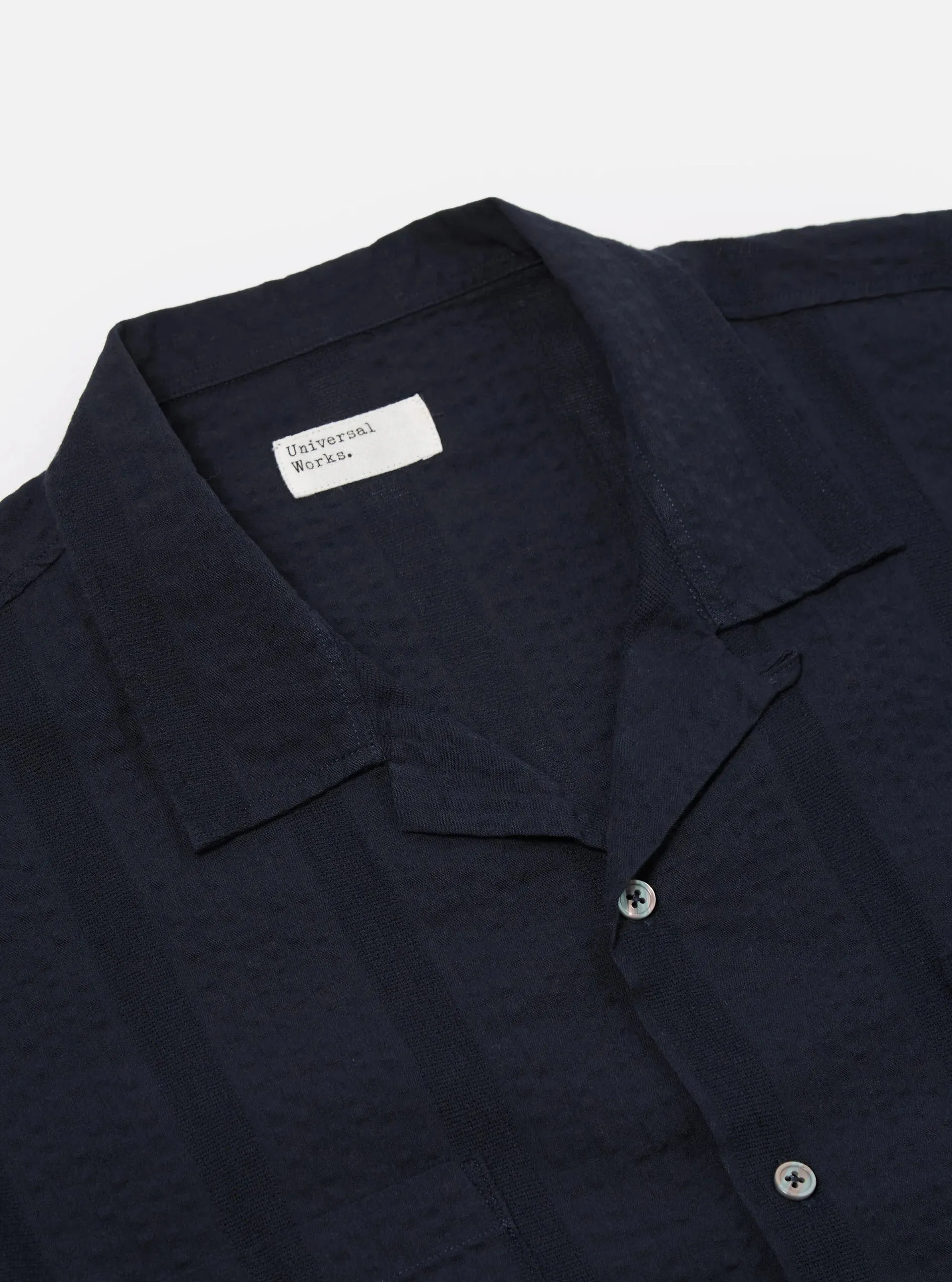 Universal Works - Sal Road Shirt - Navy
