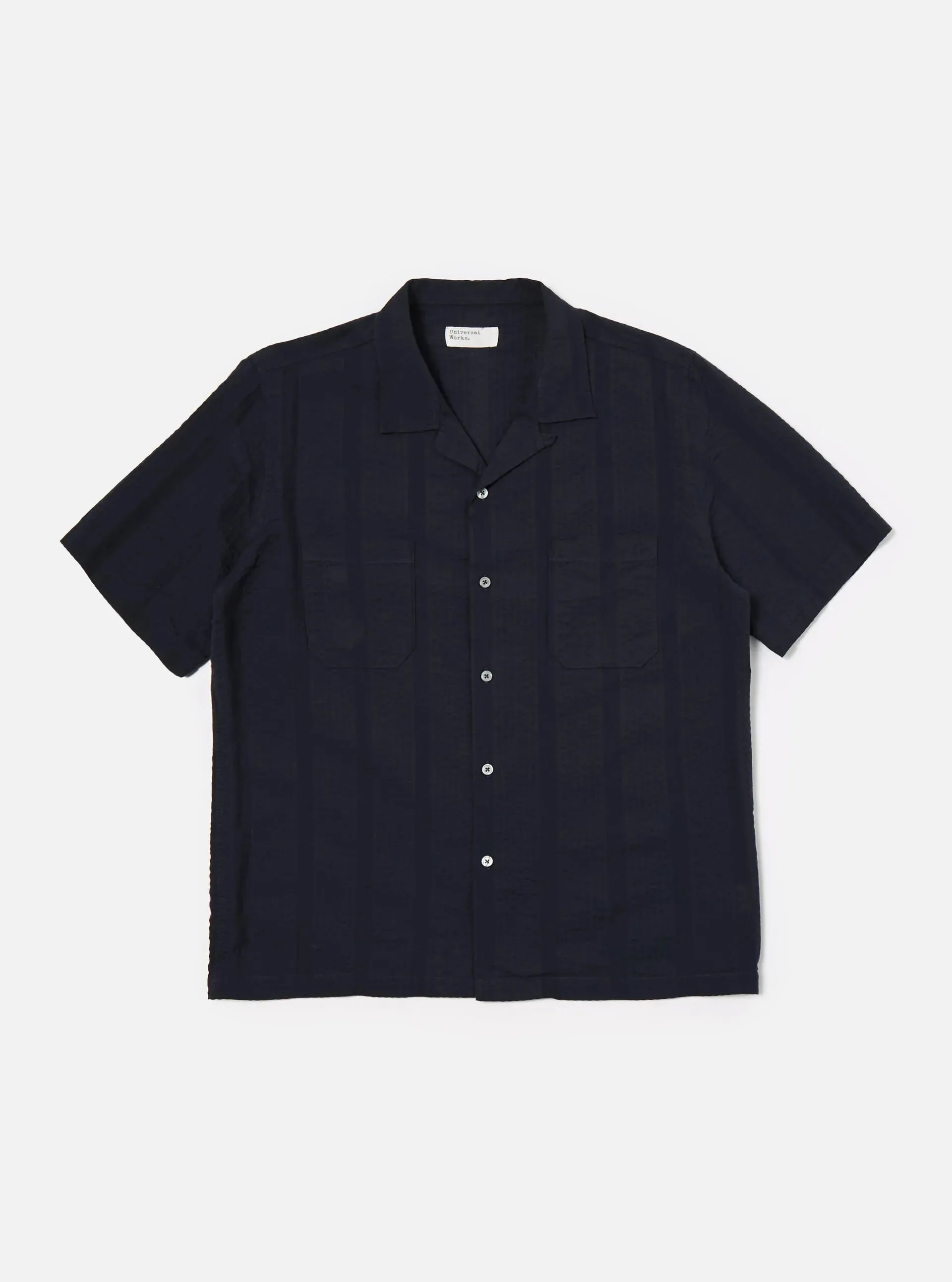 Universal Works - Sal Road Shirt - Navy