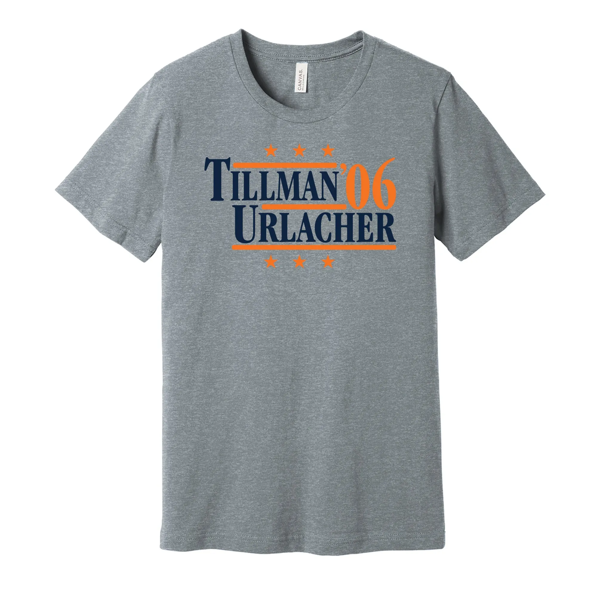 Urlacher & Tillman '06 - Chicago Football Legends Political Campaign Parody T-Shirt - Hyper Than Hype Shirts
