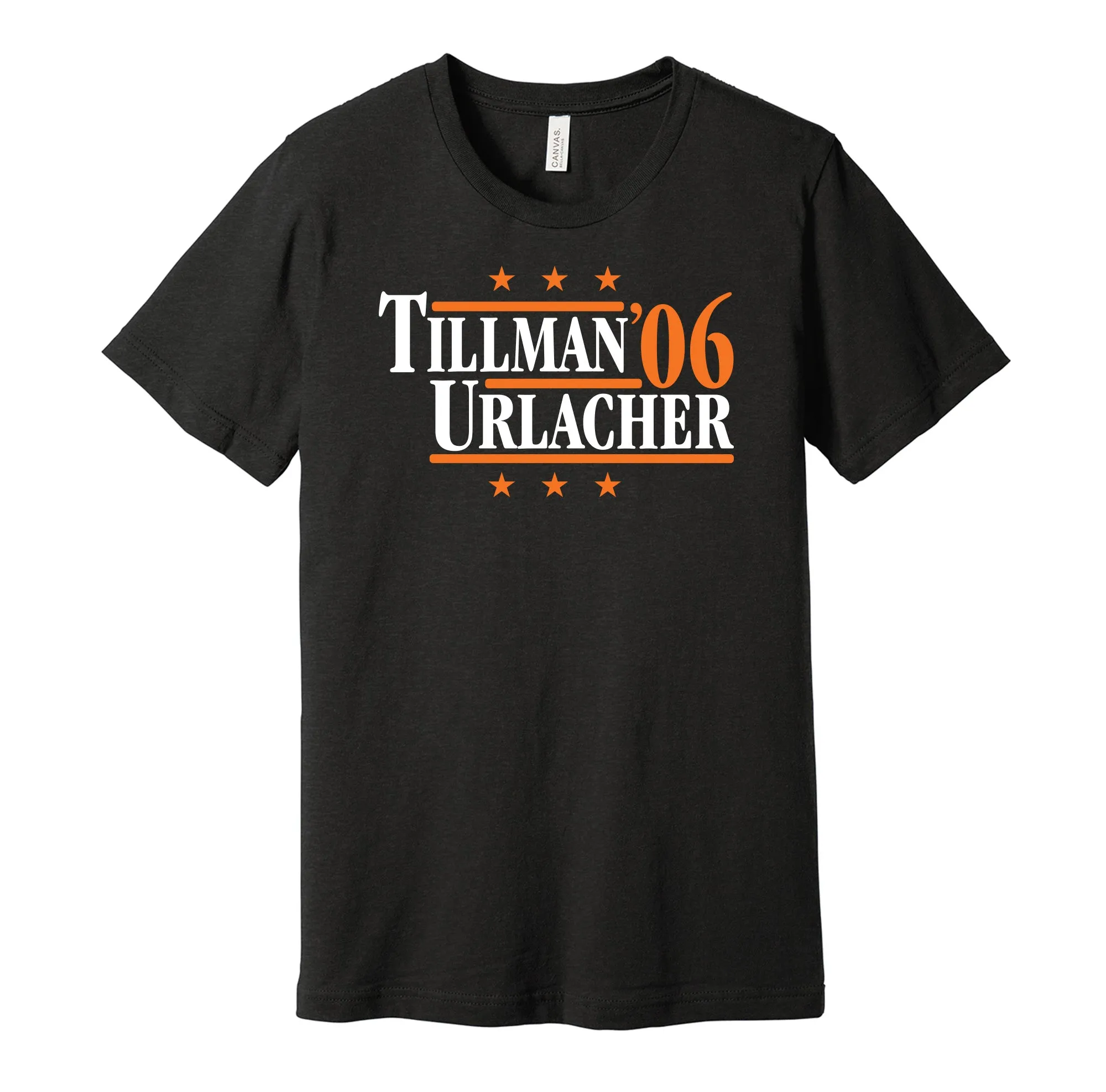 Urlacher & Tillman '06 - Chicago Football Legends Political Campaign Parody T-Shirt - Hyper Than Hype Shirts
