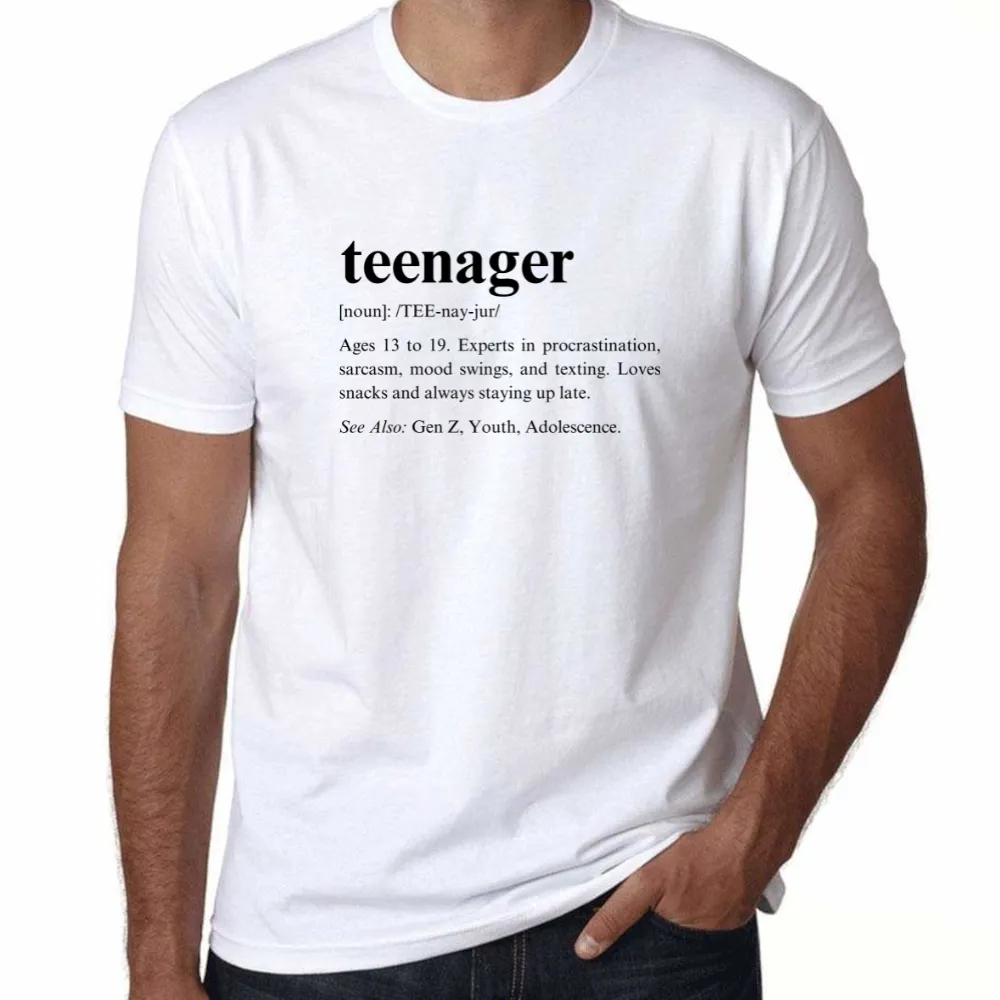 UT TEENAGER DEFINITION Statement Unisex T-Shirt