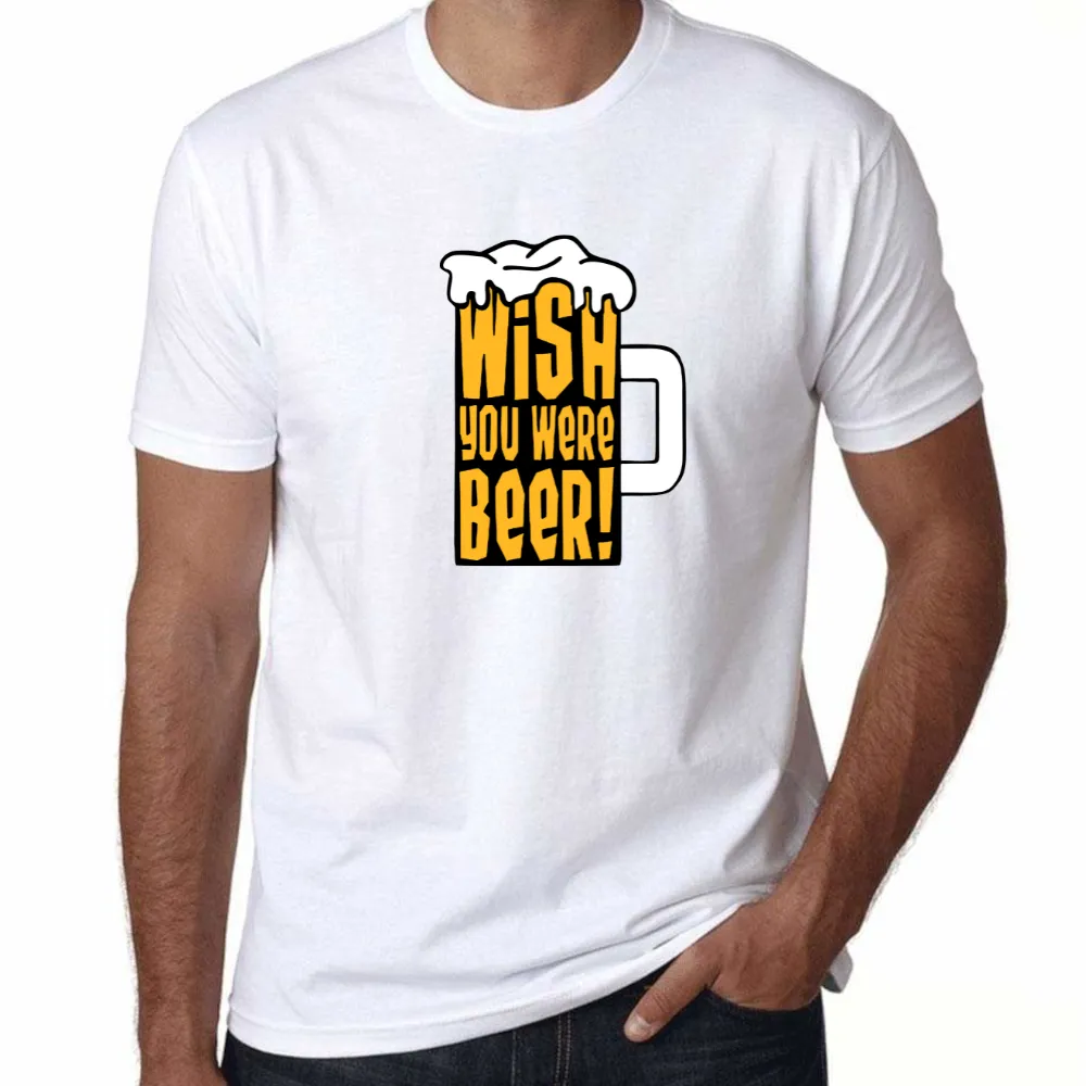 UT WISH YOU WERE BEER Alcohol Statement Unisex T-Shirt