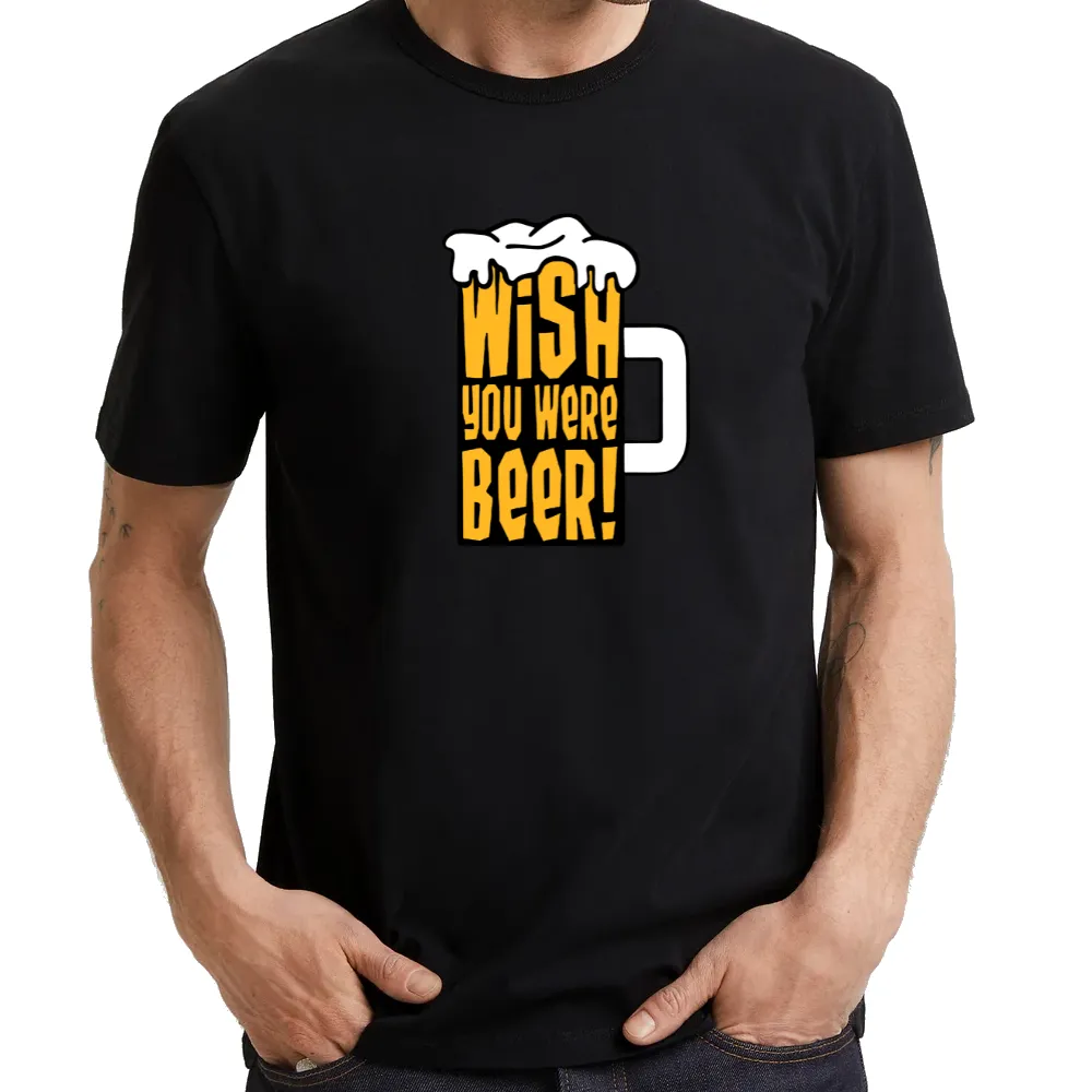 UT WISH YOU WERE BEER Alcohol Statement Unisex T-Shirt