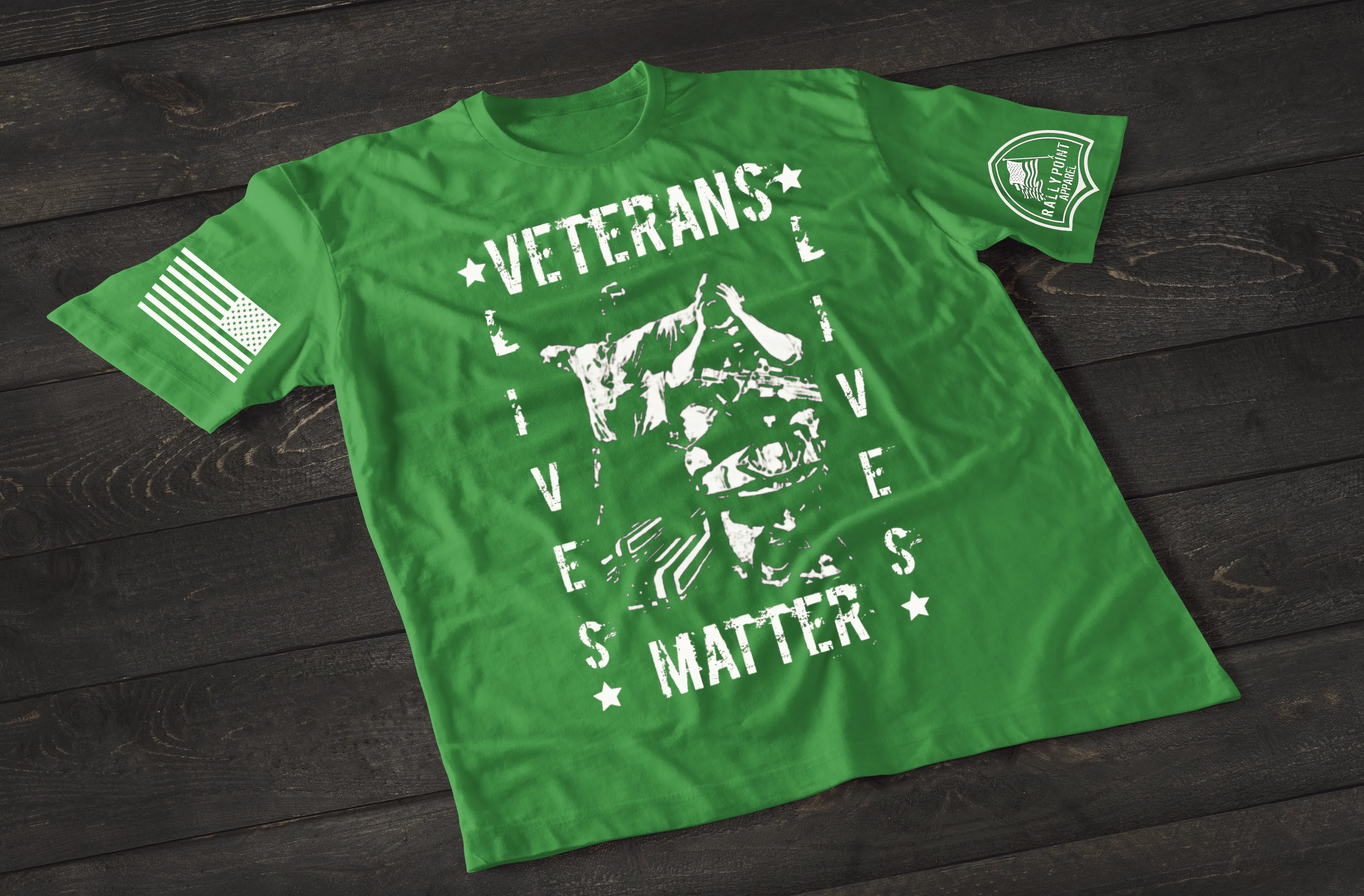 Veterans' Lives Matter Patriotic Shirt