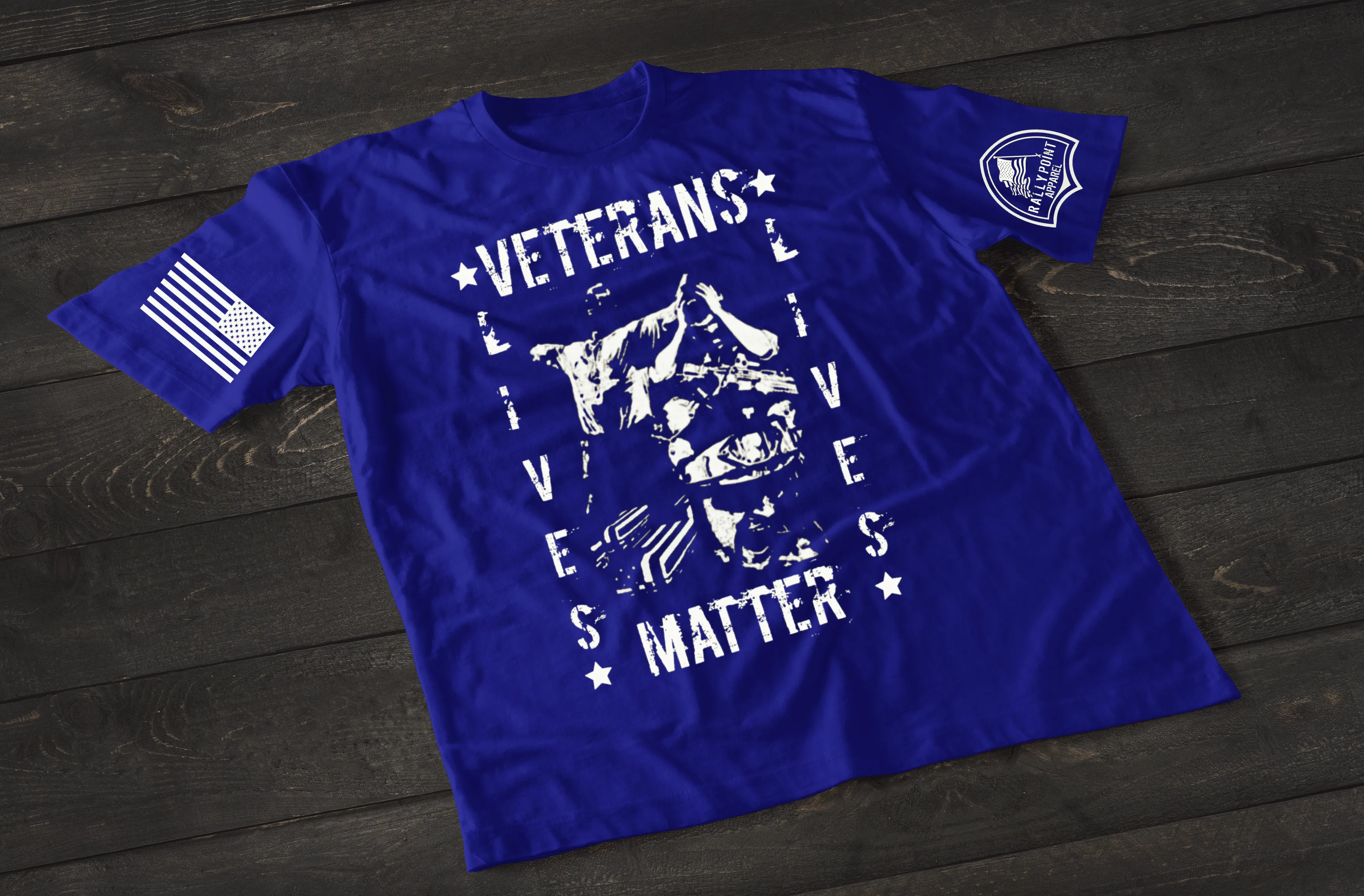 Veterans' Lives Matter Patriotic Shirt