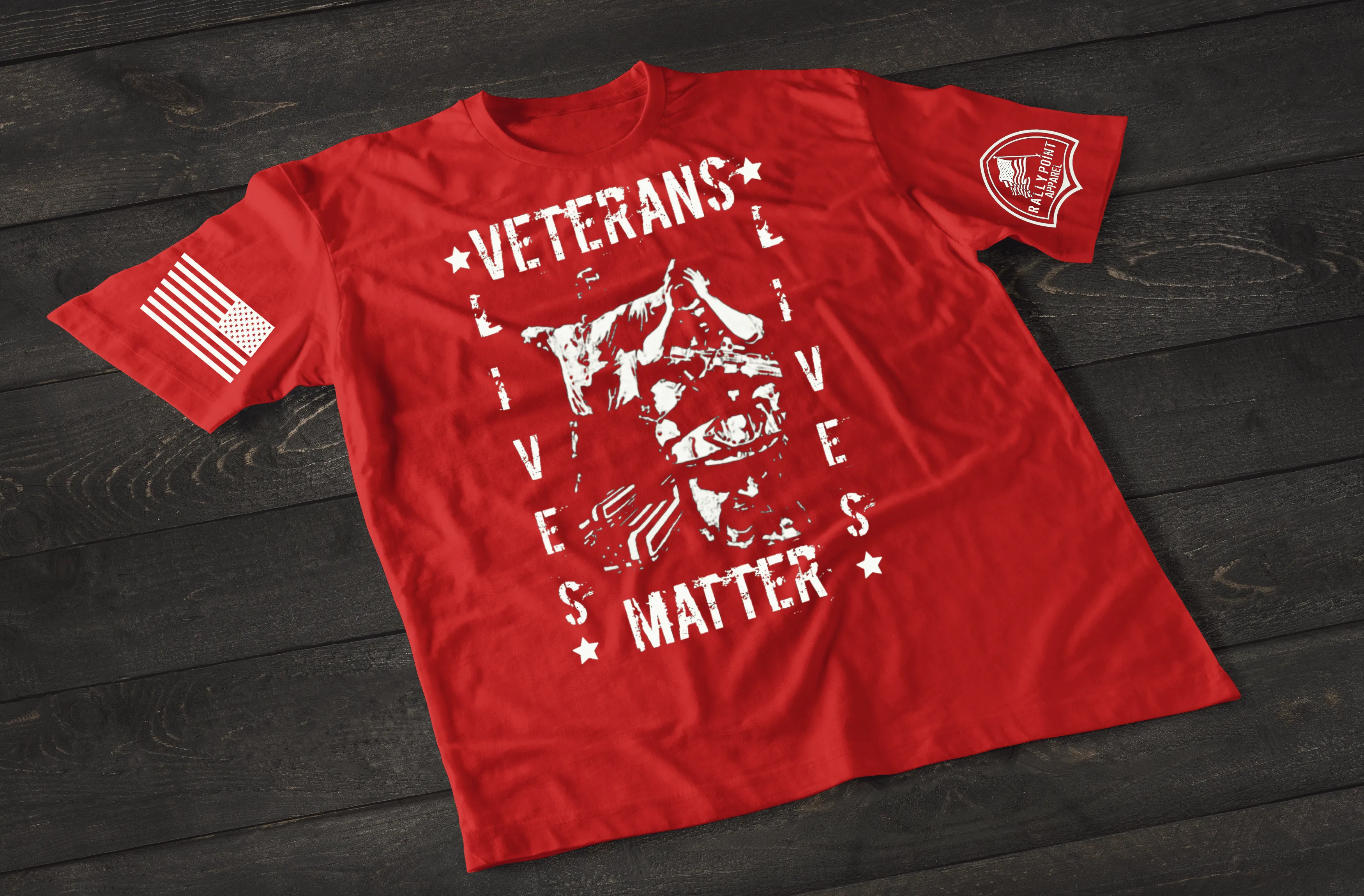 Veterans' Lives Matter Patriotic Shirt