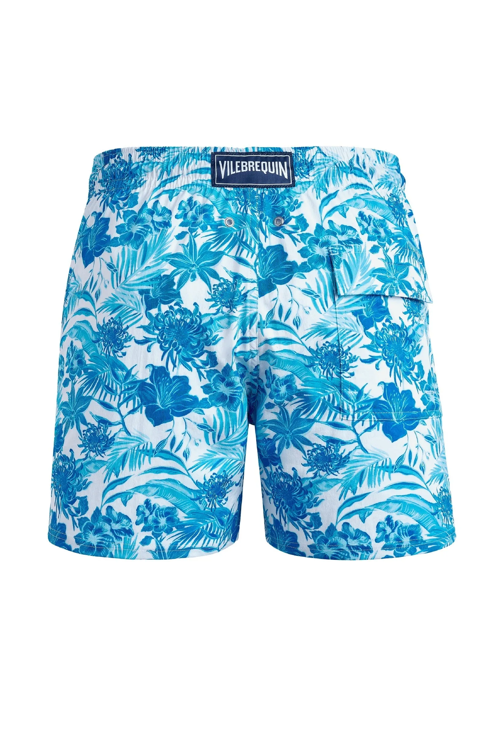 VILEBREQUIN Men Stretch Swim Shorts Tahiti Flowers