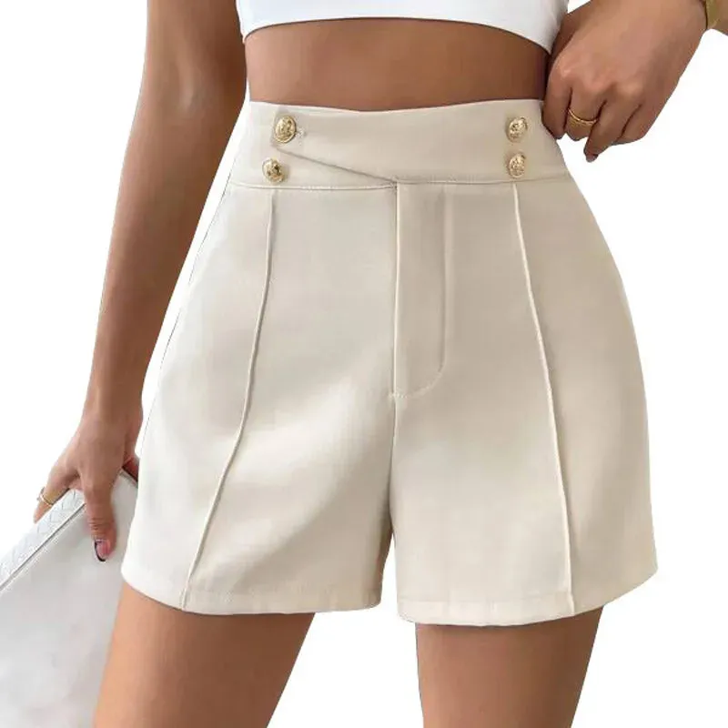 Vintage High Waist A-Line Shorts