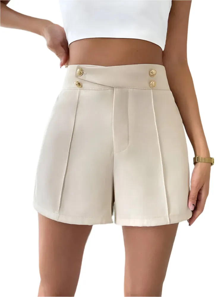 Vintage High Waist A-Line Shorts