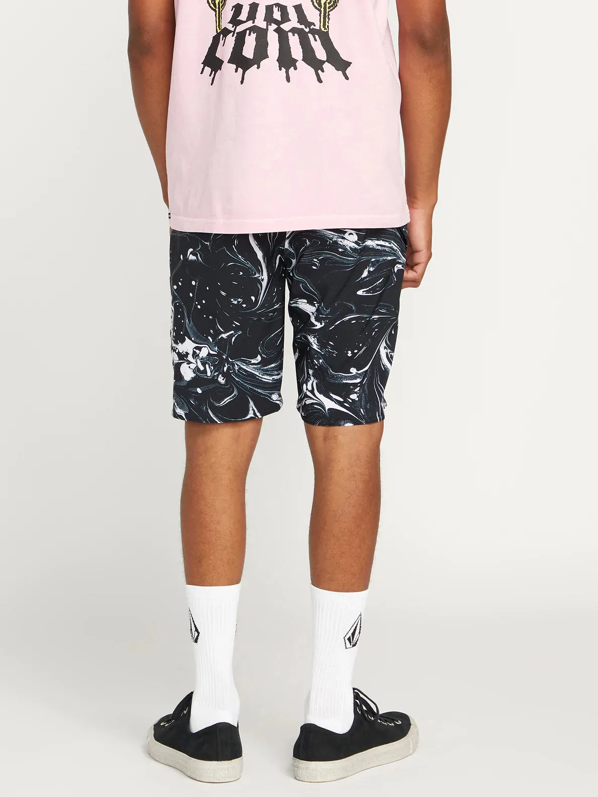 Volcom Mens Marble Mod-Tech 19 Trunks