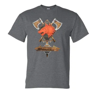 Warhammer 40k Warhammer World Event Only T shirt Space Wolves Grey