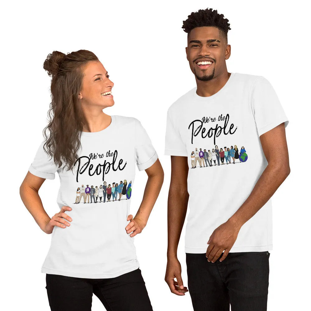 We are the People - Bold - Black - Short-Sleeve Unisex T-Shirt