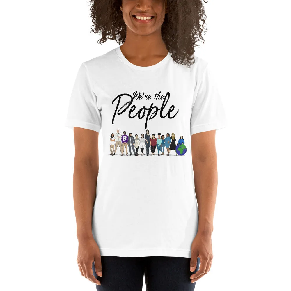 We are the People - Bold - Black - Short-Sleeve Unisex T-Shirt