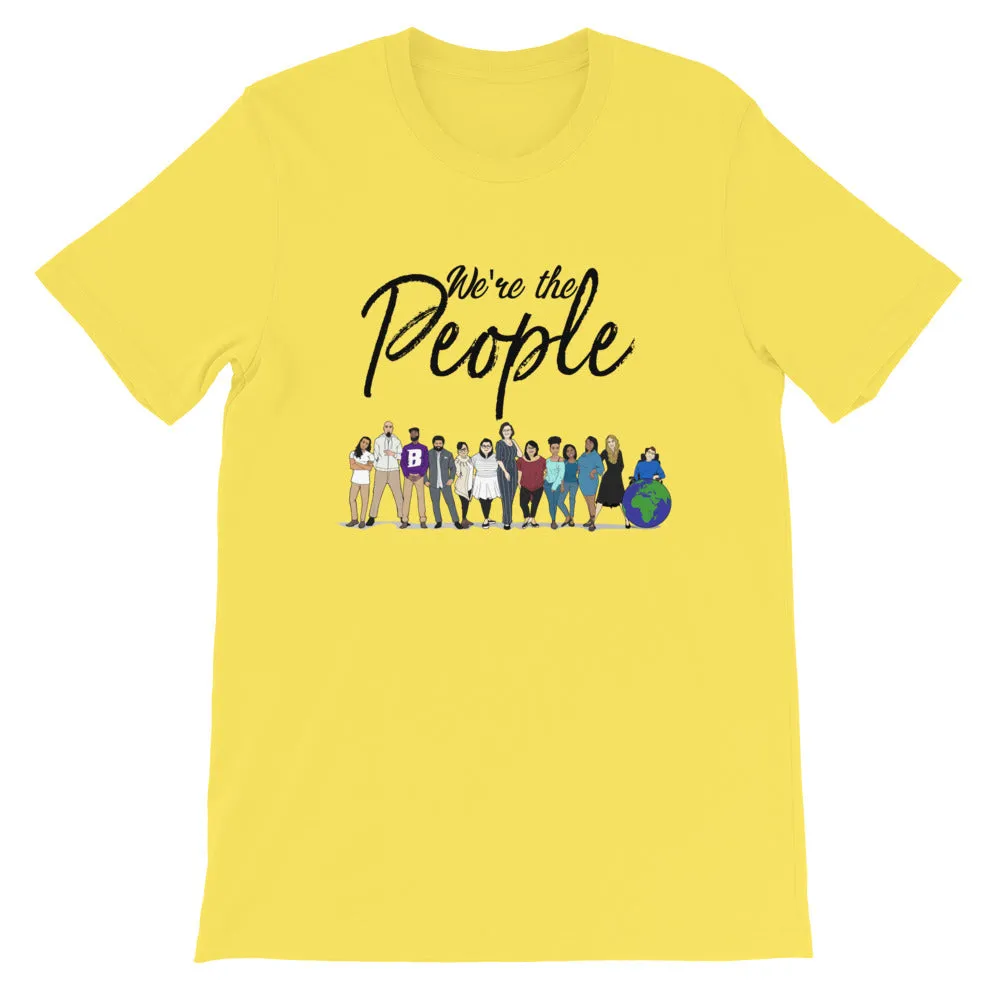 We are the People - Bold - Black - Short-Sleeve Unisex T-Shirt