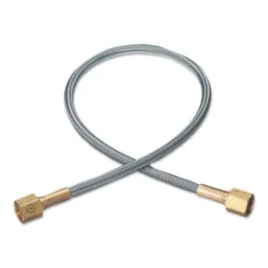 Western Enterprises Flexible Pigtails, 3,000 psi, Brass, Female, 240 in, PF-4-240