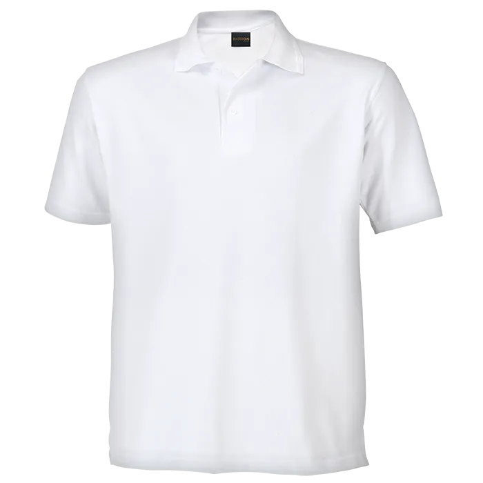 White Golf Shirt