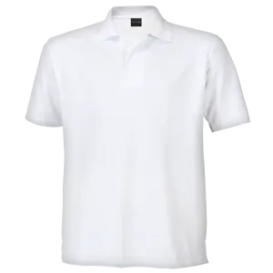 White Golf Shirt