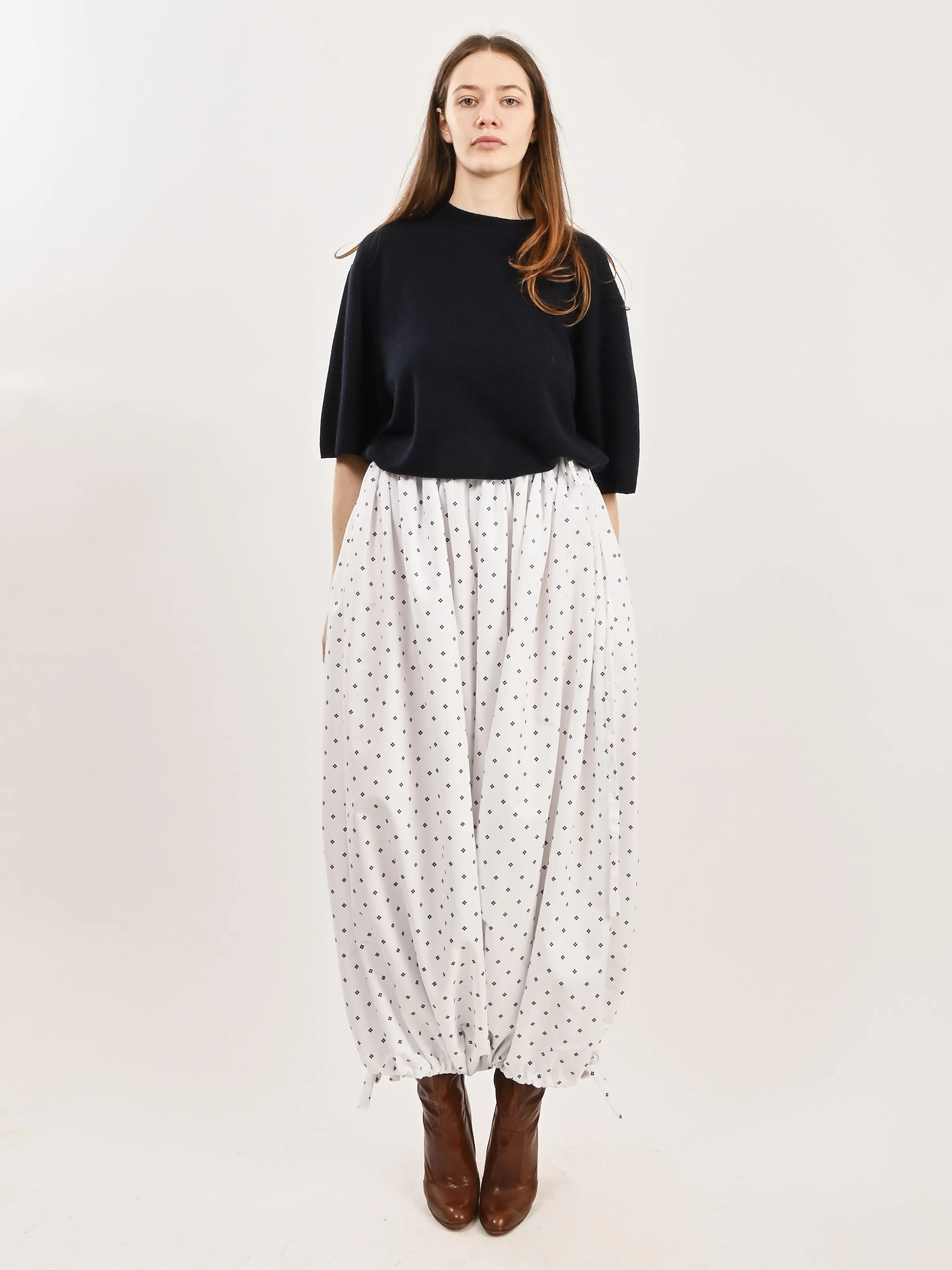 White Harem Pants