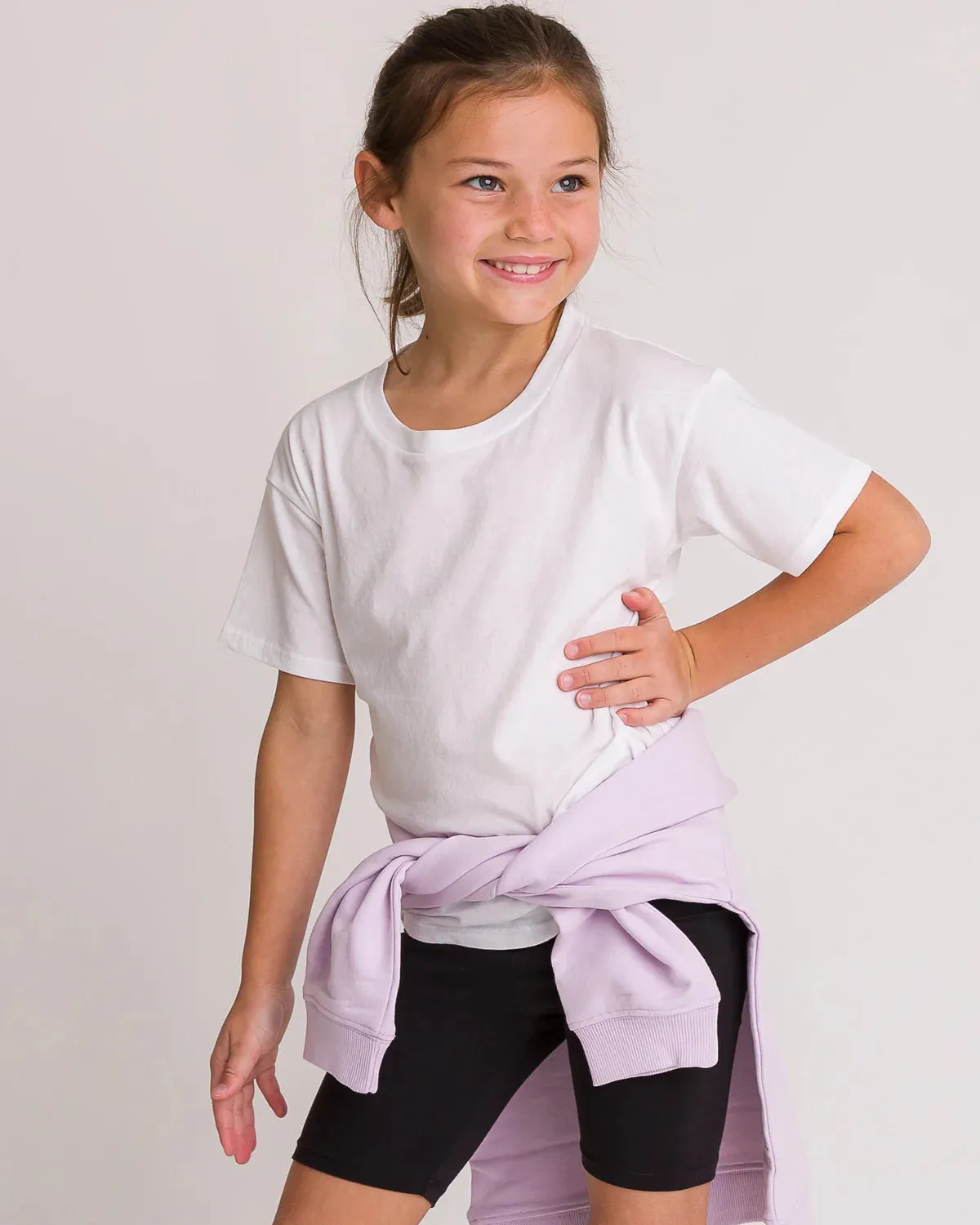 White Organic Easy Tee