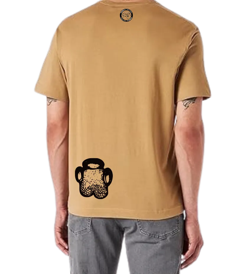 White Rhinoceros T-Shirt For A Real Man