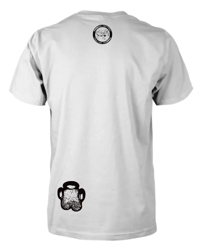 White Rhinoceros T-Shirt For A Real Man