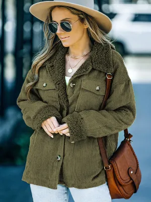Winter Retro Fur Collar Jacket