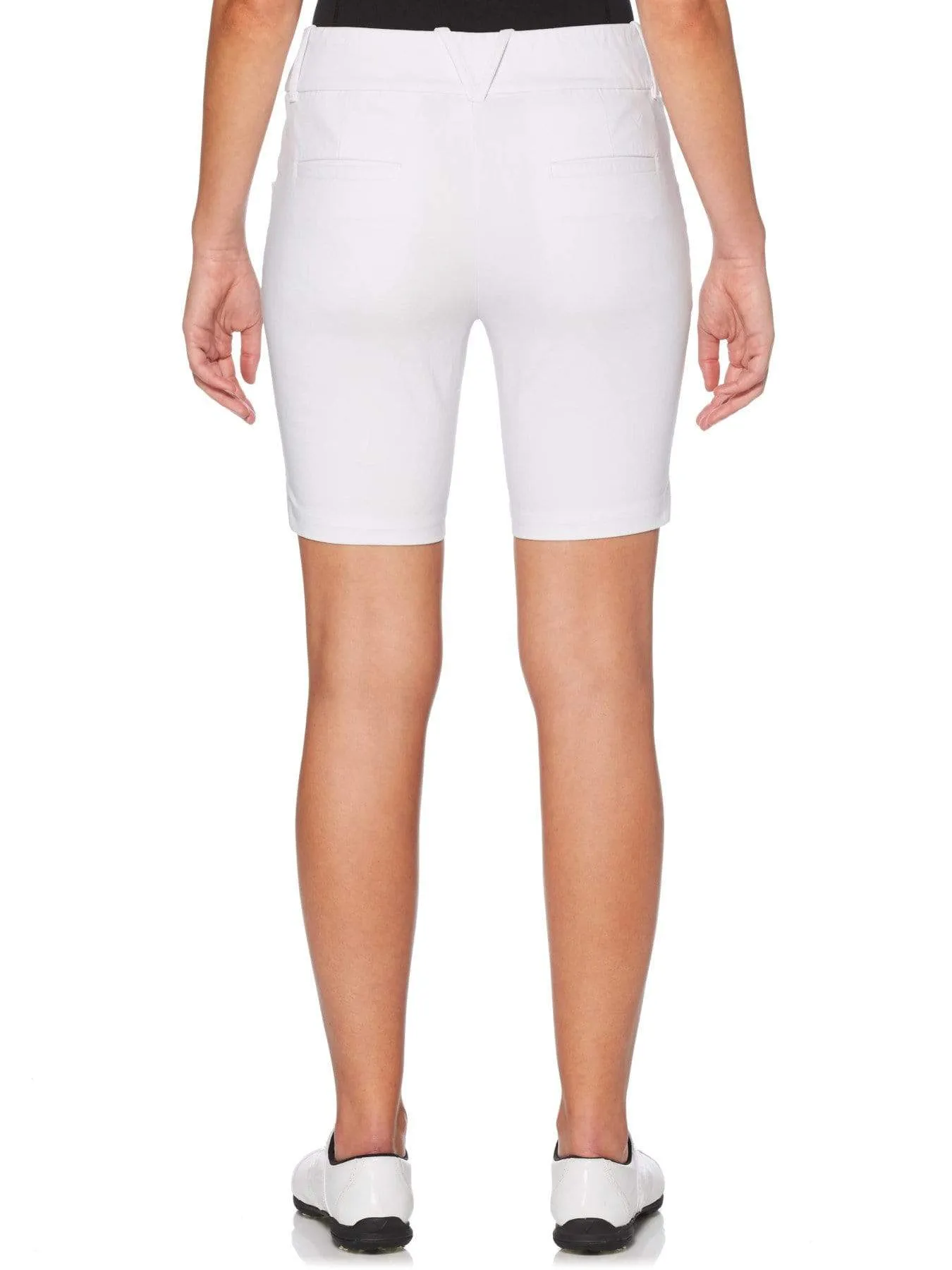 Womens 9.5" Tech Stretch Solid Short