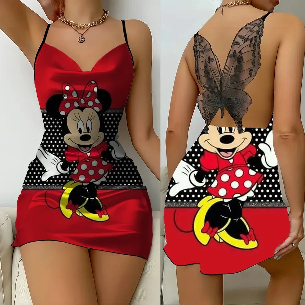 Women's Disney Minnie elegant fashion short dresses