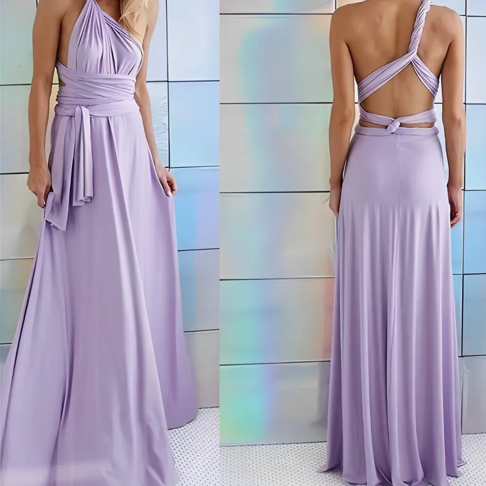 Women's Elegant Backless Party Dress | Maxi