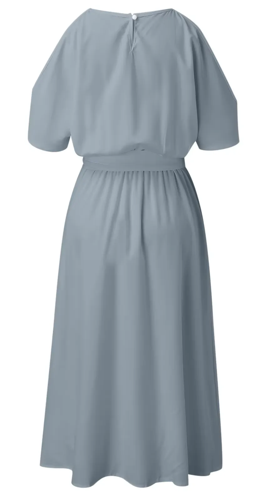 Women's Elegant Backless Summer Dress | Midi
