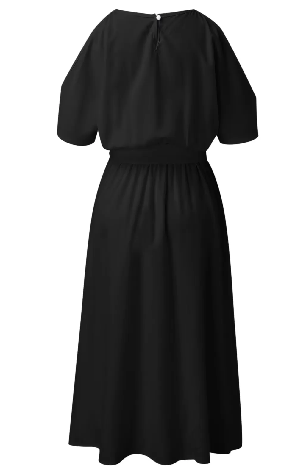 Women's Elegant Backless Summer Dress | Midi
