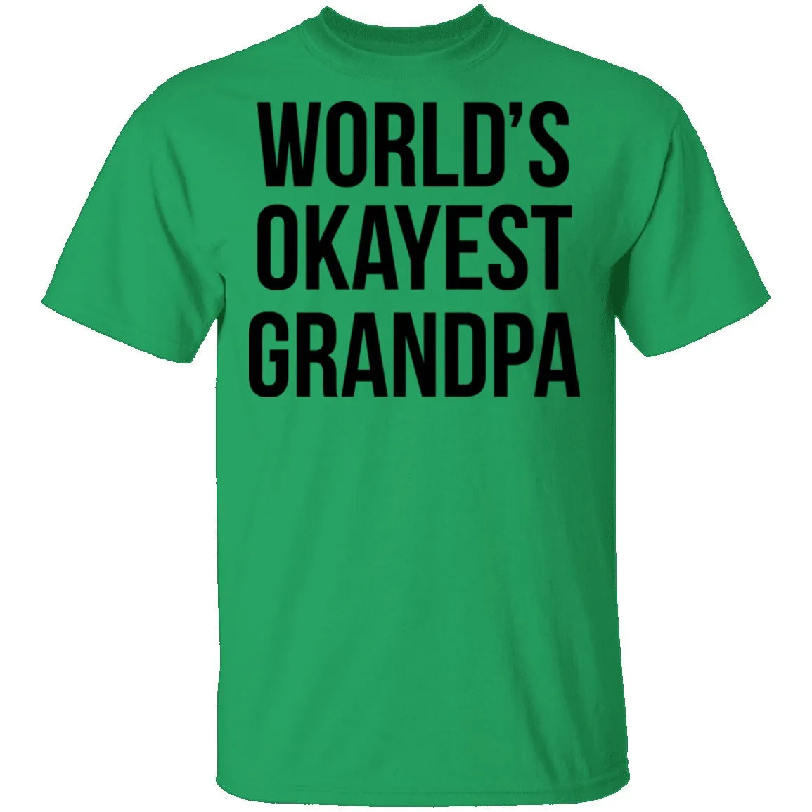 World's Okayest Grandpa T-Shirt