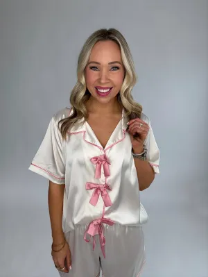 Wrapped In A Bow Pajama Set