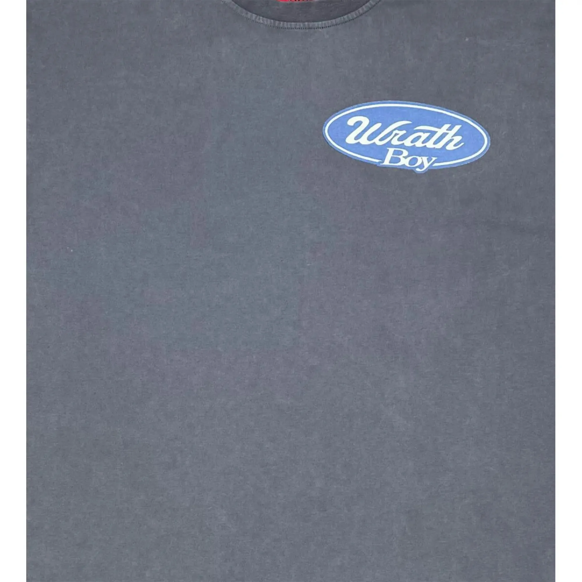 WrathBoy Men WB Auto Body Shop Tee (Grey)
