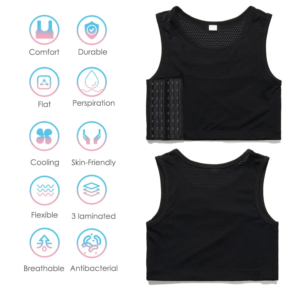 XUJI Half Chest Binder Tank Top - XUJI Srore