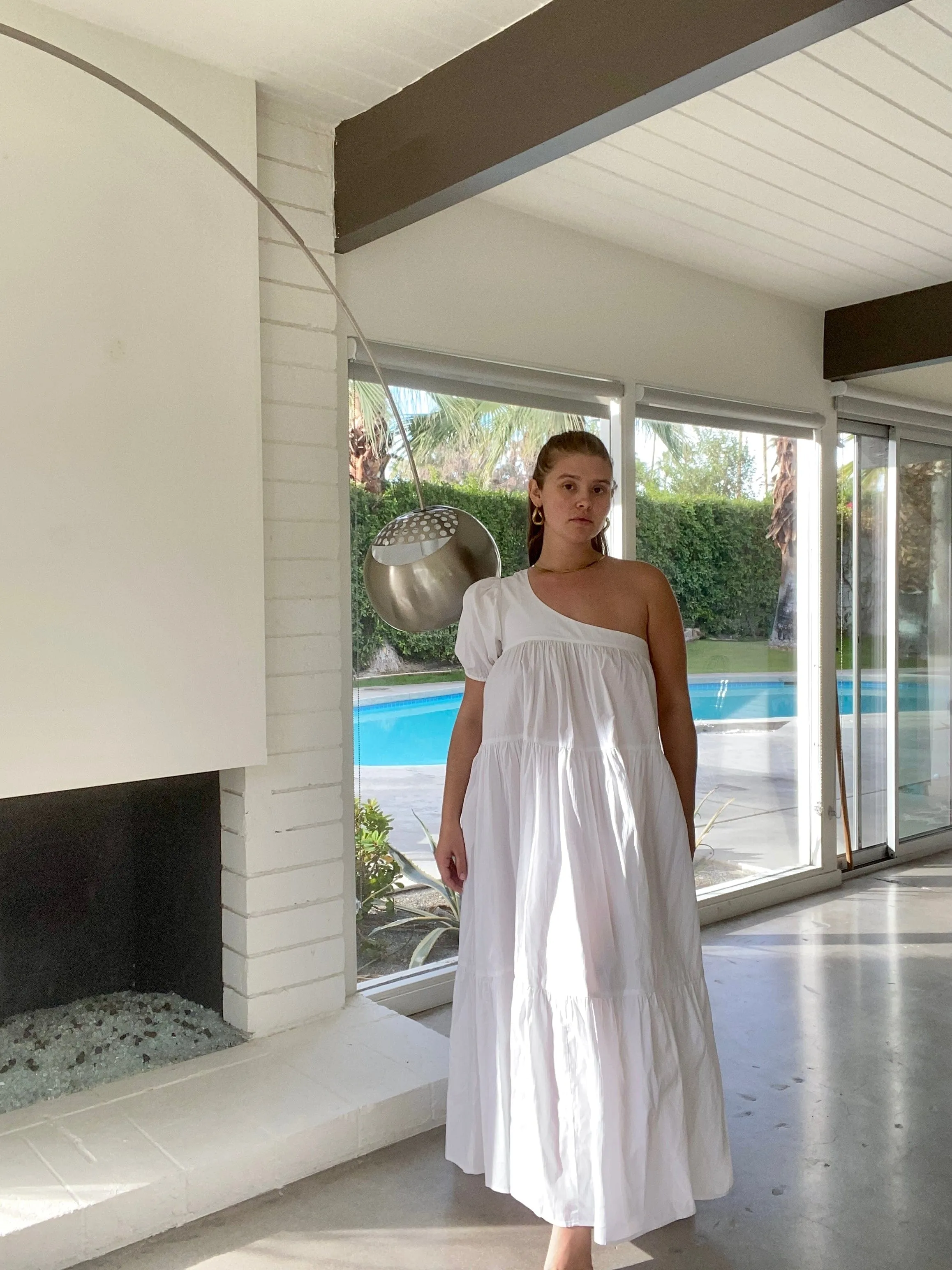 Yang Dress in White