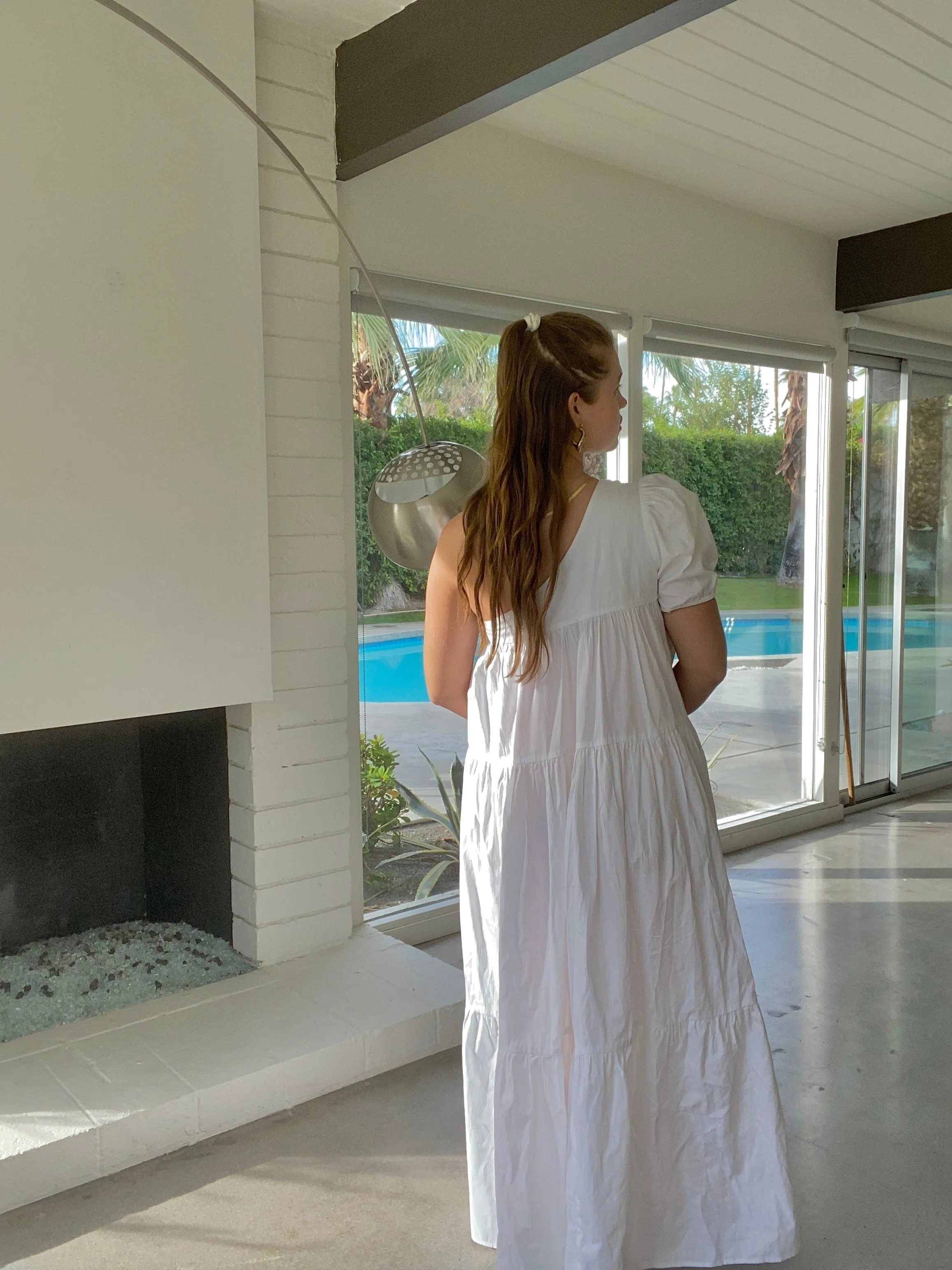 Yang Dress in White
